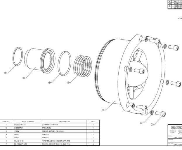 VI600 - Venturi Insert